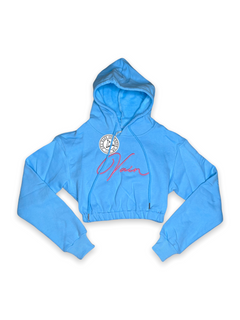 Women’s Crop Set in SKY BLUE